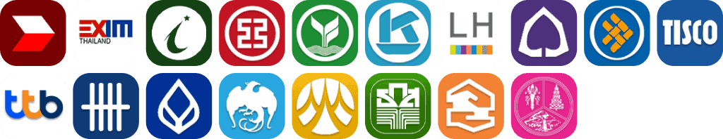ธนาคารที่เราให้บริการ