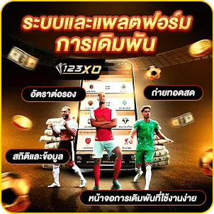 ระบบและแพลตฟอร์มการเดิมพัน